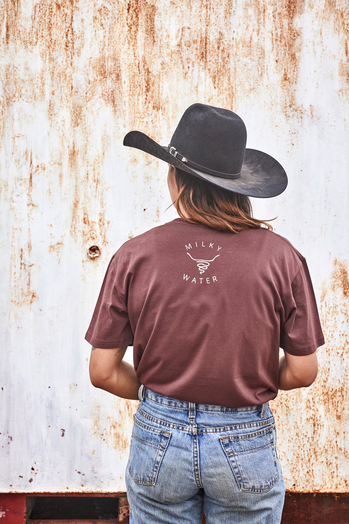 5 Print T-Shirt Brown